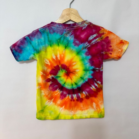 Unisex Rainbow Tie Dye T-shirt - Picture 3 of 3